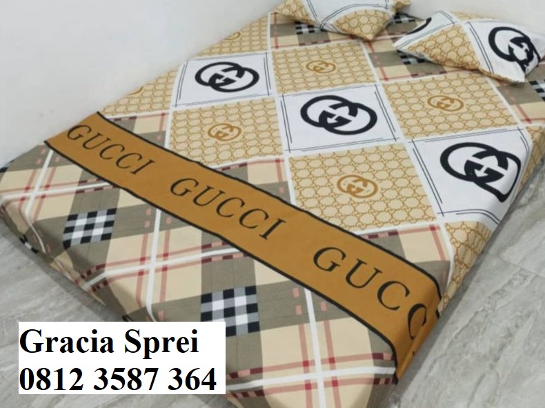 <p>Sprei Disperse Gucci dengan kualitas terbaik da